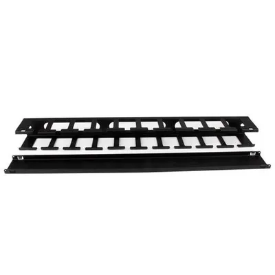 Obrázek produktu pro StarTech.com CMDUCT1UX, Panel pro správu kabelů, Ocel, Černá, 700 g