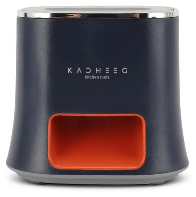 Elektrische Nussschälmaschine, Edelstahl, 0,5 W, blau