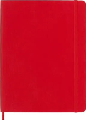Immagine prodotto di Moleskine Scarlet Red Extra Large Plain Notebook Soft