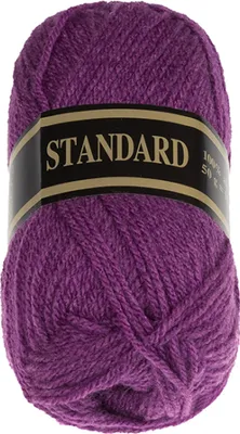 Zdjęcie produktu dla Przędza STANDARD – 50 g / 150 m – bordowa