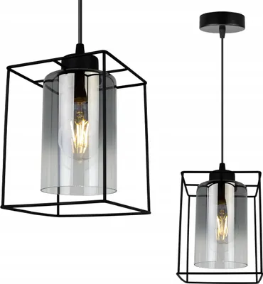 Produktbild von Moderne Elegante Glas-Hängelampe