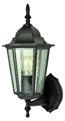 Obrázok produktu pre ŠESŤSTRANNÁ NÁSTENNÁ LAMPÁŠ, čierna