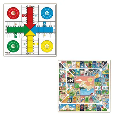Immagine prodotto di Scacchiera e tabellone per il gioco dell'oca di alta qualità, dimensioni 33 x 33 cm, ideale per tutta la famiglia, adatta a tutte le età