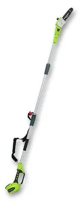 Produktbild von Greenworks G40PSF, 8 m/s, 20 cm, 2,5 m/s², 1,5 m/s², 0,045 l, 84 dB