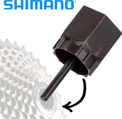 Produktbild von Shimano Kassettenabzieher TL-LR15 Kassettenverschluss Ring / Centerlock montage Werkzeug Nuss