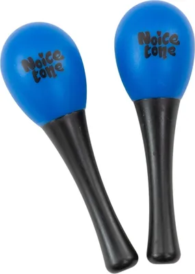 Image de Noicetone M011-1 Maracas bleues 13 x 4 cm