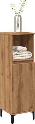 Obrázok produktu pre Maison Exclusive - Kúpeľňová skrinka Artisan-dub 30x30x100 cm drevený materiál