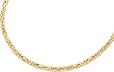 Produktbild von Kette Smart Jewel Königskette, massiv, Silber 925 vergoldet Vergoldet 45 cm
