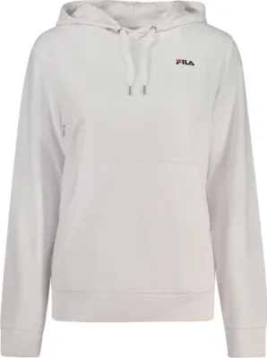 Produktbild von Damen-Kapuzenpullover Weiß: Baumwolle, Mit Tasche & Stickerei