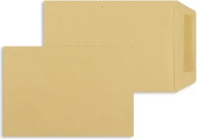 Produktbild von Versandtaschen C6 80g/qm gummiert VE=1000 Stück braun