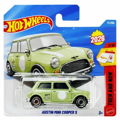 Image de Hot Wheels 1:64, modèle Austin Mini Cooper S – JJH39