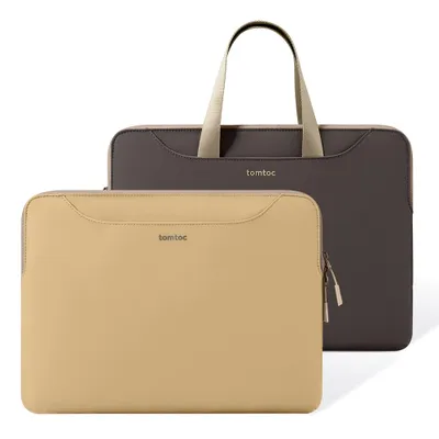 Obrázek produktu pro Kabelka na notebook TomToc Light-A21 pro 13-14palcový tenký notebook/tablet khaki/hnědá