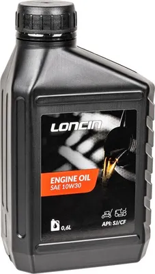 Obrázek produktu pro MOTOROVÝ OLEJ LONCIN 10W-30 0,6L PRO SEKAČKY NA ZEMĚDĚLSKÉ PŮDY NAC,OLEO-MAC,STIHL,B&S Briggs & Stratton,HONDA,SUBARU atd. pro 4-taktní motory LO50001