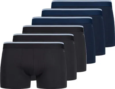 Produktbild von Skiny 6er Pack Basic Retro Short / Pant Körpernah geschnittene Pants, Hoher Tragekomfort, Mit kleinem Markenschriftzug