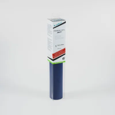 Produktbild von craftcut M37 Plotterfolie matt DARK-BLUE 30,5 x 300 cm