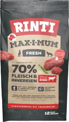 Immagine prodotto di Rinti Max-i-mum, cibo per cani, 12 kg