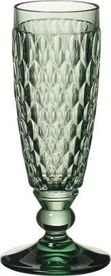 Produktbild von Villeroy & Boch 1173090072, Champagnerflöte, 145 ml, Kristall, Glas, Grün, Boston, 7 cm