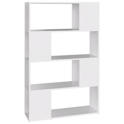 Zdjęcie produktu dla vidaXL Regał rozdzielający pokój biały 80x24x124,5 cm materiał drewnopochodny