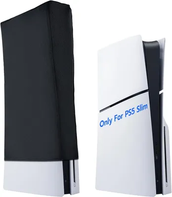 Immagine prodotto di Custodia protettiva - Adatta per PlayStation 5 Slim - Custodia antipolvere e antigraffio