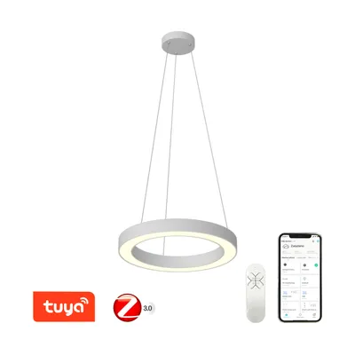 Obrázek produktu pro Immax NEO PASTEL Smart závěsné svítidlo 60cm 52W bílé Zigbee 3.0