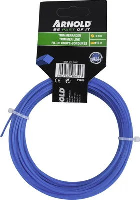 Image de Fil de coupe-bordure carré en nylon 2,0 mm × 15 m