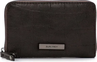 Image de SURI FREY porte-monnaie SFY Hadley Zip Around Wallet Brown marron foncé