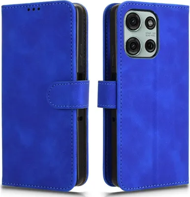 Produktbild von Motorola Moto G75 Hülle - Coverup Klapphülle - Blau