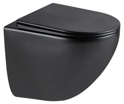 Wand-WC mit Soft-Close-Sitz, Tornado-Spülung, 3-4,5 l