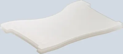 Produktbild von Stützplatten A8 quer Kunststoff transluzent klar f. Han998