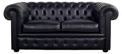 Immagine prodotto di Divano Chesterfield Divano Imbottito Divani Classico 2 Posti Seduta Pelle Schaffhau