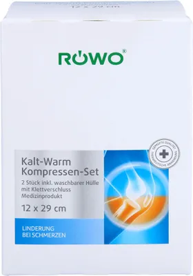 Produktbild von ROEWO Kalt-/Warm-Kompresse(2Stück)m. Klettbandage, 1 St. Kompressen