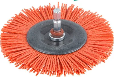 Image de wolfcraft 1 brosse à disque en nylon S=6mm ø100mm