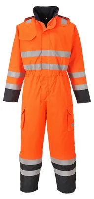 Immagine prodotto di Tuta Warn-Multinorm "S775" Bizflame - Portwest Orange/Marine XL