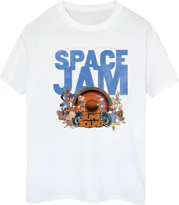 Produktbild von Space Jam: A New Legacy - "Tune Squad" T-Shirt für Damen BI51283 (XXL) (Weiß)