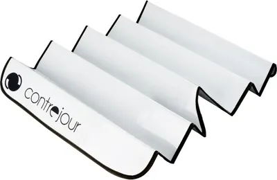 Produktbild von Carrefour ContreJour, Sonnenschutz, Auto, Schwarz, Silber, Einfarbig, Vorderseite, Hinten, Junge/Mädchen