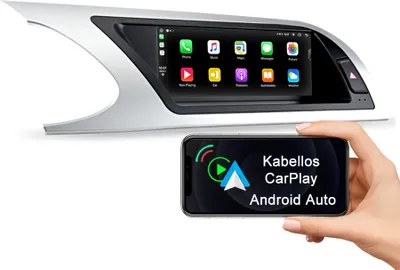 Zdjęcie produktu dla 8.8''4+64GB bezprzewodowy CarPlay Dla Audi A4 2009-2012 wysoka wersja Android Auto radio samochodowe 4GSIM WIFI SWC DAB+ 8core