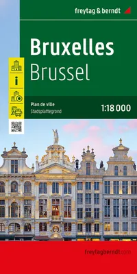 Obrázek produktu pro freytag & berndt Mapa města Brusel / Bruxelles 1:18 000