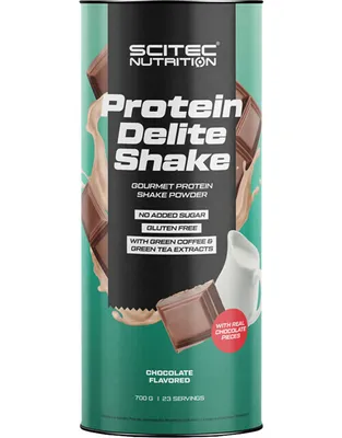 Immagine prodotto di Scitec Nutrition Protein Delite Shake 700 g di fragola e cioccolato bianco / Proteine multi-ingrediente (giornaliere) / Deliziosa bevanda proteica con vera frutta e pezzi di cioccolato