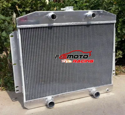Imagen del producto de Radiador de aluminio - Radiador de aluminio para motor Mercury Flathead V8, modelos 1949-1951