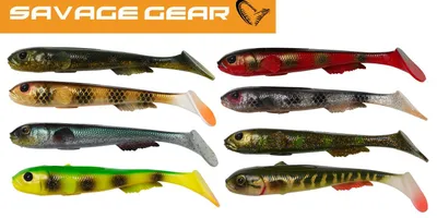 Produktbild von Savage Gear 3D Goby Shad - Gummifisch, Farbe:Pike, Länge / Gewicht:23cm / 96g