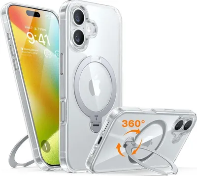 Obrázek produktu pro TORRAS iPhone 16 pouzdro Magsafe vojenský ochranný kroužek proti žloutnutí