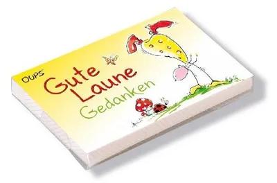 Produktbild von Oups Kärtchenbox - Gute Laune Gedanken