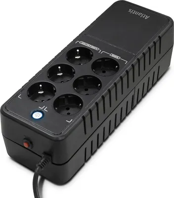 Produktbild von Atlantis Land OnePower 1000 Unterbrechungsfreie Stromversorgung (USV) 1 kVA 500 W 6 AC-Ausgänge