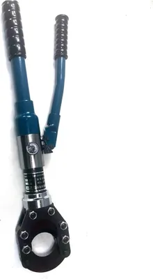 Zdjęcie produktu dla Hydrauliczne nożyce do kabli – nożyce do kabli – siła cięcia 70 kN – tną do Ø 50 mm – długość 600 mm – do kabli miedzianych, aluminiowych i telefonicznych – ciemnoniebieskie
