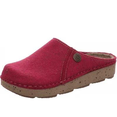Produktbild von Fischer Markenschuhe Damen - Pantoffeln in lila/violett, Gr. 36