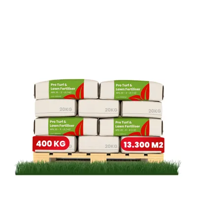 Zdjęcie produktu dla Pro Turf & Lawn Nawóz – o kontrolowanym uwalnianiu (20x = 400 kg – na 13.300 m2) - Organifer