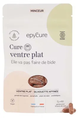 Zdjęcie produktu dla Kuracja na płaski brzuch (60 kapsułek)