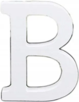 Obrázok produktu pre Drevené písmeno "B", 16 cm, 1 ks.