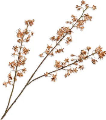 Produktbild von Silk-ka Künstlicher Blumen-Seidenblattzweig Gold 112 cm