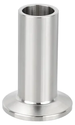 Sanitär-Schweißmuffe 3/4" (19mm) aus Edelstahl 304, 34mm Flansch-OD
